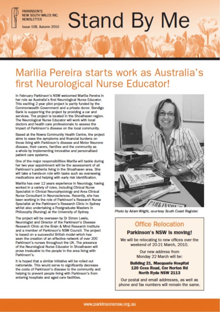 Issue109 Image Parkinsons Nsw