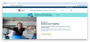 Healthy, active living with Parkinson's