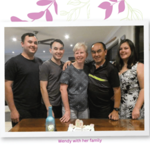 Wendy with family