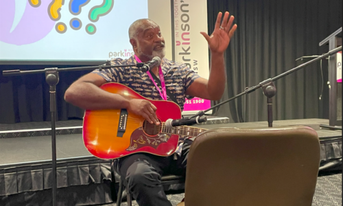 Man playing guitar