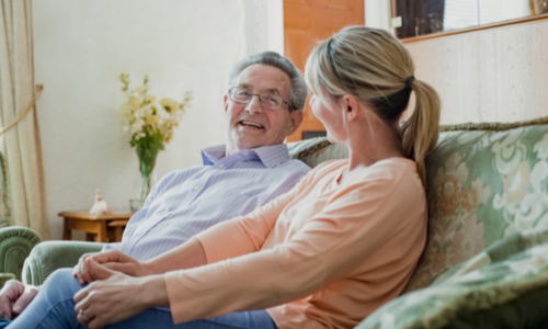 Carer and loved one