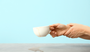 Coffee spilling