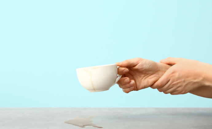 Coffee spilling