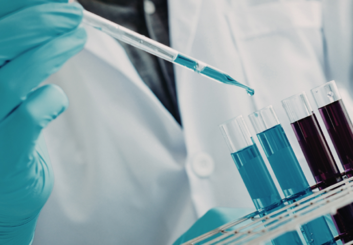 Scientist in laboratory