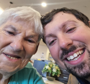 John and his grandmother