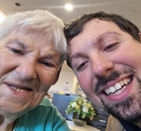 John and his grandmother