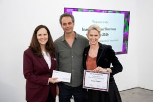 Mary Kay Walker, Emil Sherman and Emma Tinkler